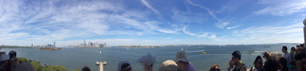 Ferry view of New York